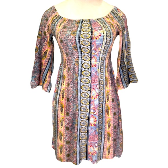 Rose & Grace NYC Dresses & Skirts - Smocked Bodice Mini Dress